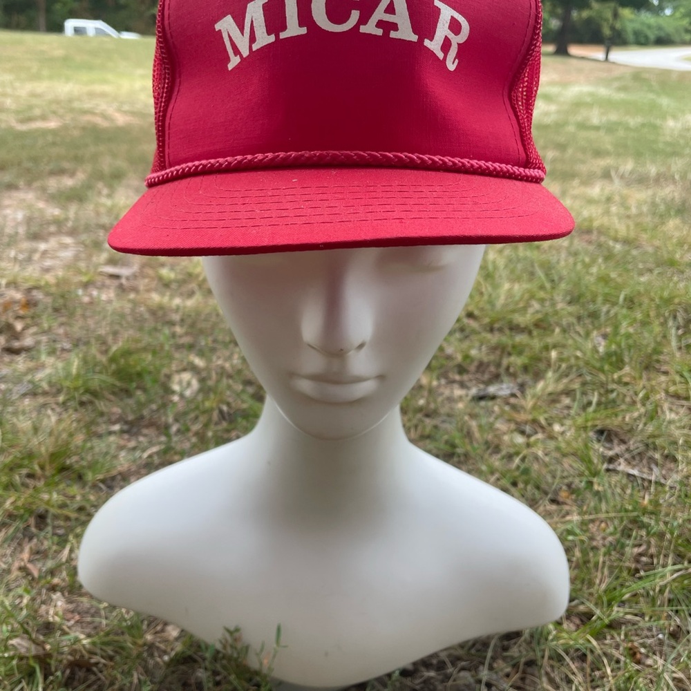 Red MICAR Trucker Hat
